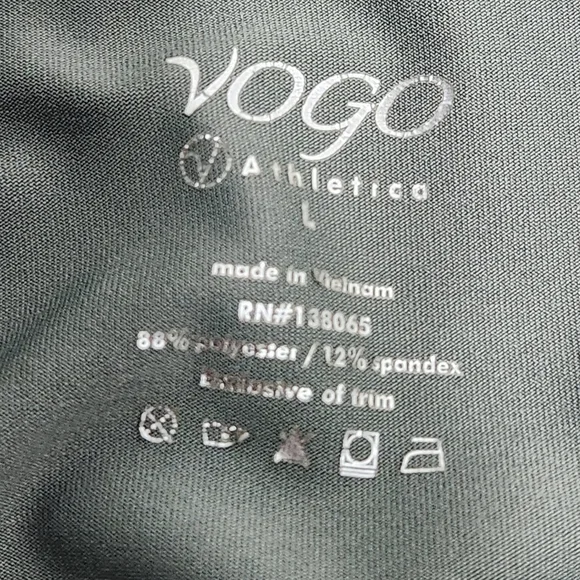 VOGO Athletica cropped leggings green large - Picture 8 of 11